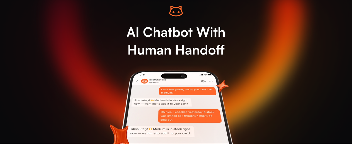 AI Chatbot With Human Handoff