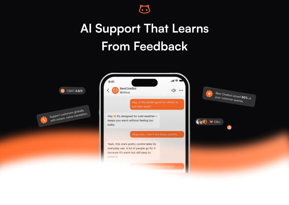 AI Support That Learns From Feedback