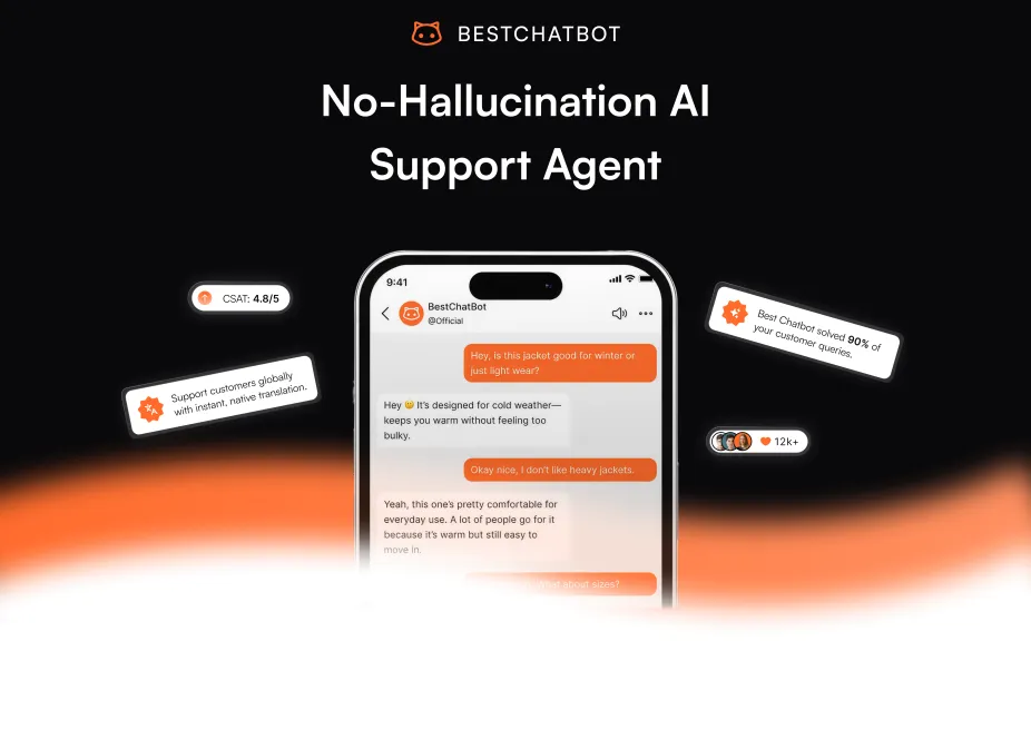 No-Hallucination AI Support Agent