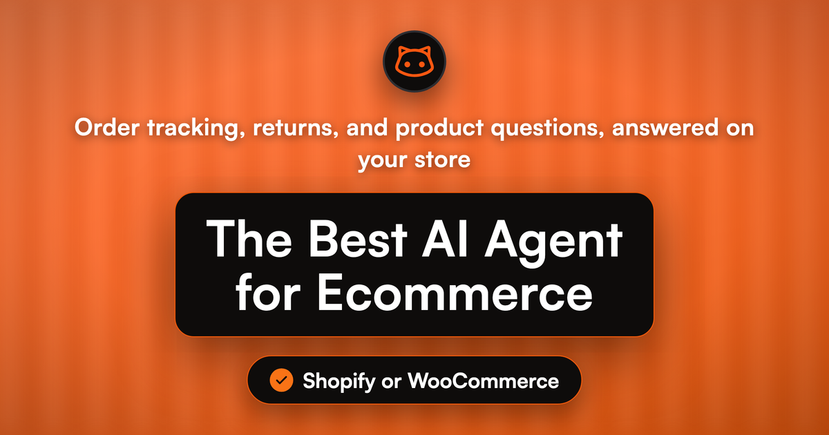 The Best AI Agent for Ecommerce