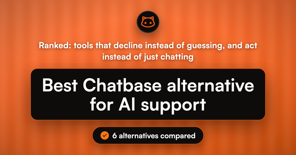 Best Chatbase Alternative for AI Support