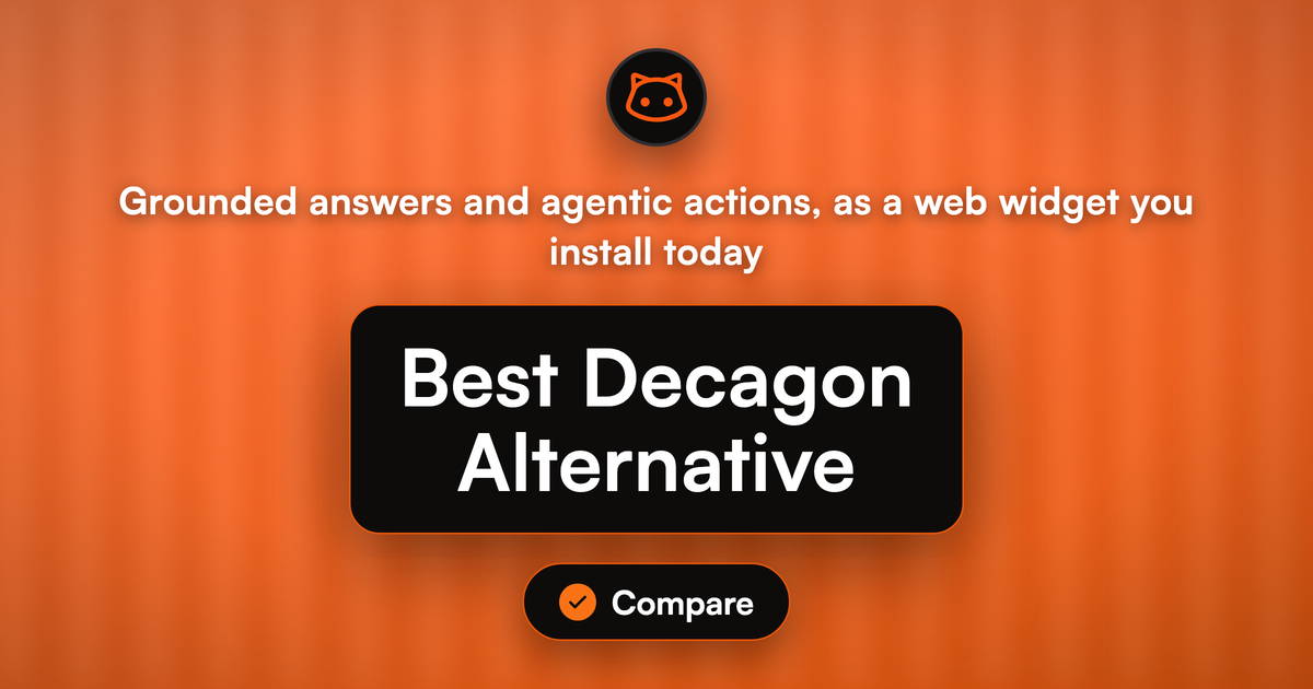 Best Decagon Alternative for AI Support