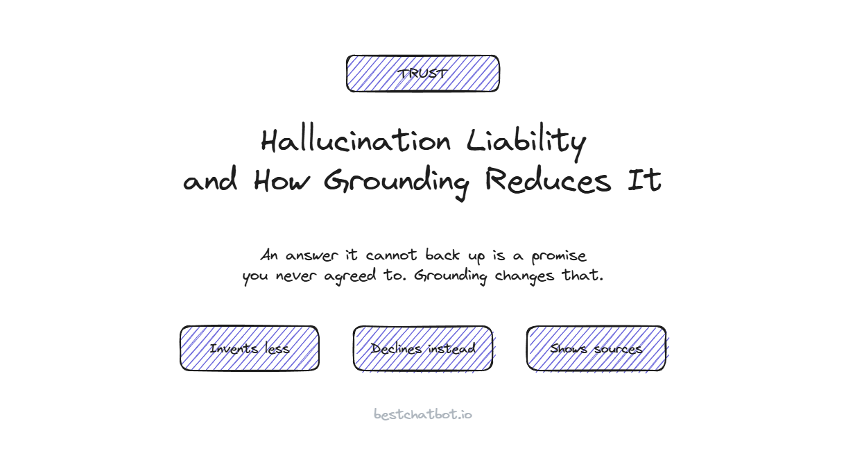 Hallucination Liability and How Grounding Reduces It